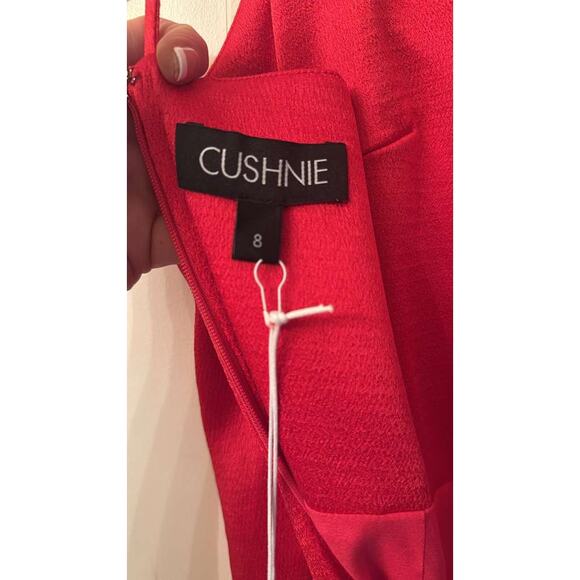 Cushnie Sleeveless Pencil Dress Cerise Size 8 NWT - Picture 5 of 6